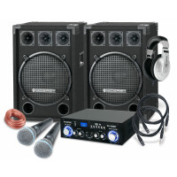 McGrey DJ Karaoke Komplettset Party-2000 1200W