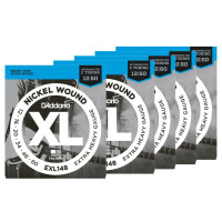 D'Addario EXL148 Extra-Heavy - 5er Pack