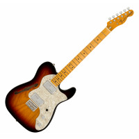 Fender American Vintage II 1972 Telecaster Thinline 3-Color Sunburst - 1A Showroom Modell (Zustand: wie neu, in OVP)