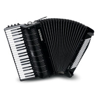 Hohner MATTIA IV 120 Akkordeon weiße Tasten