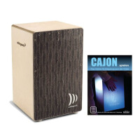 Schlagwerk CP580 Cajon Super Agile Silver Lining Set inkl. Cajonschule