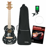 Ortega RUAR-BI Art Series Konzert Ukulele "Birds" Set