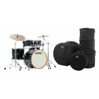 Tama CL52KR-TPB Superstar Classic Drumkit Transparent Black Burst Set mit Taschen