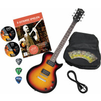 Rocktile L-100 SB E-Gitarre Sunburst Set mit Zubehör