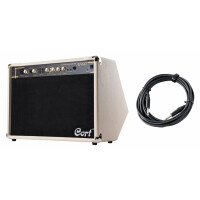 Cort AF60 A-Gitarrencombo Kabel Set