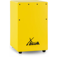 XDrum KC-37G Cajón para niños en amarillo