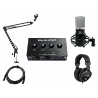 M-Audio M-Track Duo Podcast Set