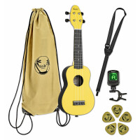 Ortega K2-LGR Keiki Sopran Ukulele Pack "Lemon Grass"