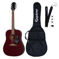 Epiphone Starling Acoustic Player Pack Wine Red