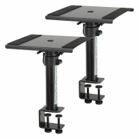 Pronomic SLS-36K BK Statifs de table avec pince pour enceintes de studio