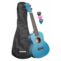 Cascha Konzert Ukulele Linde Blau