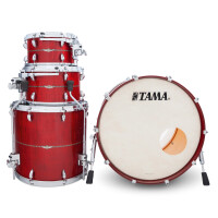 Tama TM42RZSS-RRCM Star Maple 22" 10" 12" 16" Shell Set Raspberry Curly Maple - Retoure (Zustand: sehr gut)