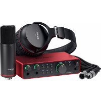 Focusrite Scarlett 2i2 4th Gen Recording Pack