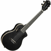 Ortega TourPlayer Tenor Ukulele Satin Black