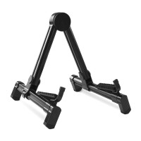 soportes universales para guitarra Rocktile GSF-2020B plegable, negro