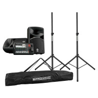 Yamaha STAGEPAS 400BT Set inkl. Boxenstativ & Tasche