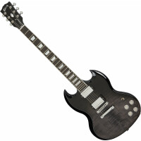 Gibson SG Modern Lefthand Trans Black Fade