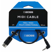 Boss BMIDI-1-35 MIDI Kabel 30 cm