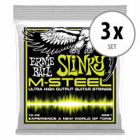 Ernie Ball 2921 Regular Slinky M-Steel 3x Set