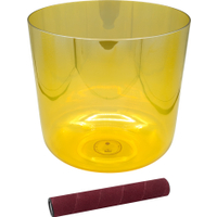 Sela SECIU-F3 Infinity Kristallklangschale Ton F (432 Hz) 8"  - Retoure (Zustand: wie neu)