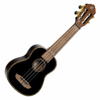 Ortega Onyx Series Sopran Ukulele All Gloss Black