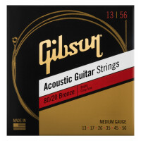 Gibson SAG-BRW13 80/20 Bronze Acoustic 013-056