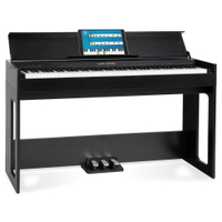 Classic Cantabile DP-S1 SM E-Piano Schwarz matt  - Retoure (Zustand: sehr gut)