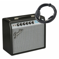 Fender '68 Custom Vibro Champ Reverb Combo Set inkl. Kabel