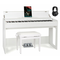 Classic Cantabile DP-S1 WM E-Piano Weiß matt Set