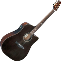 Ibanez AAD361CE-TKR Advanced Acoustic Transparent Black High Gloss