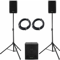 Pronomic Powerstage Concert 1508 2.1 Aktive PA-Anlage 700 Watt