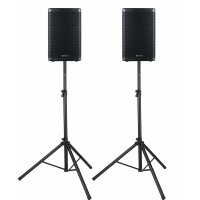 Pronomic C-212 MP 12" Altavoz pasivo Set Soporte