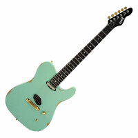 Slick SL50 SG E-Gitarre Surf Green