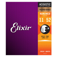 Elixir 16027 Akustik Phosphor Nanoweb Custom Light