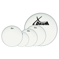 XDrum Coated Pelli Set 10" 12" 14" 22" + 14"