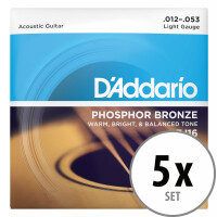 D'Addario EJ16 Light 5x Set