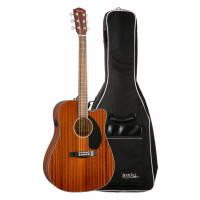 Fender CD-60SCE Westerngitarre All-Mahogany Natural Set