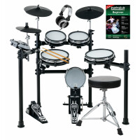 XDrum DD-530 Mesh Heads E-Drum set con taburet y auriculares