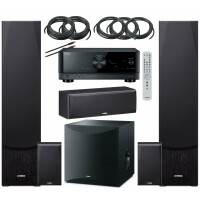 Yamaha TSR-400 / NS-F51 5.1 Dolby Surround Anlage Set