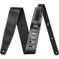 Fender Broken-in Leather Strap 2,5" Black