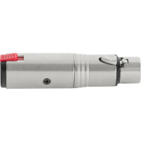 Pronomic AD-JFXF adaptateur jack 6,3mm femelle / XLR femelle