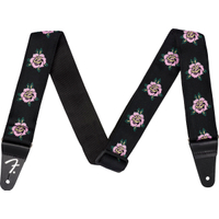 Fender 2" Rose Strap Pink