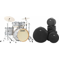 Tama CK52KR-ICA Superstar Classic Drumkit Ice Ash Wrap Set inkl. Gigbags