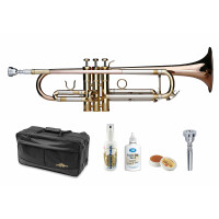 Lechgold TR-14G Bb-Trompete lackiert Deluxe Set