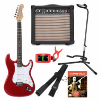 Rocktile Sphere Classic Set de guitarra eléctrica roja