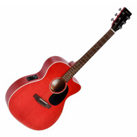 Ditson 000C-10E-TRD Translucent Dark Red