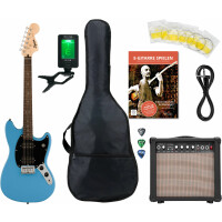 Squier Sonic Mustang California Blue Starter Set