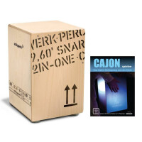 Schlagwerk CP403 Snare Cajon 2inOne Medium Set inkl. Cajonschule