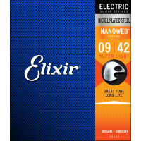 Elixir 12002 Electric Nanoweb Super Light