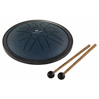 Meinl Sonic Energy Small Steel Tongue Drum Navy Blue